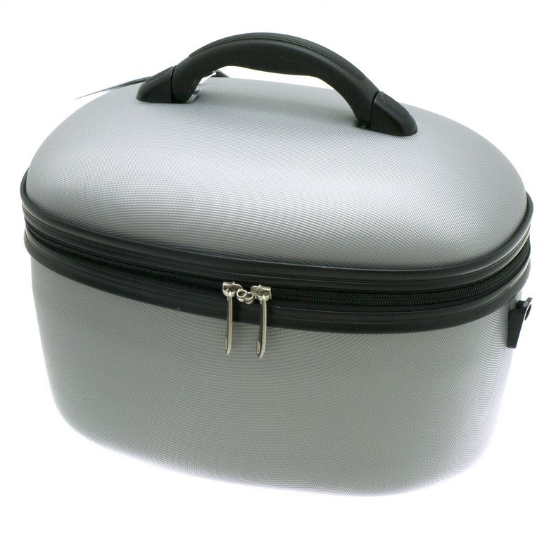 Vanity Case Argent en plastique DAVIDT'S Trousse de toilette CITASAC