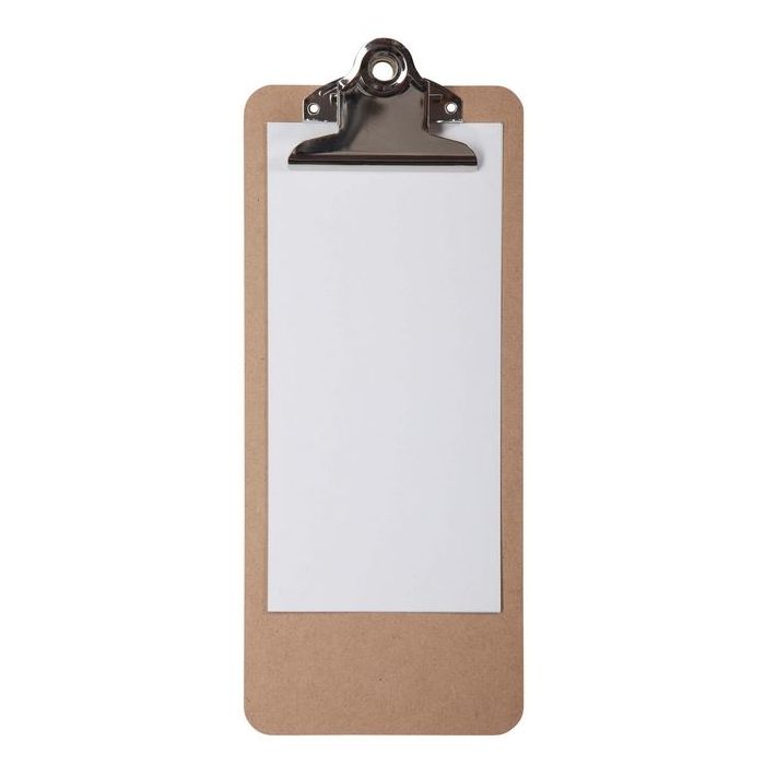 Porte-bloc avec pince / Clipboard en bois