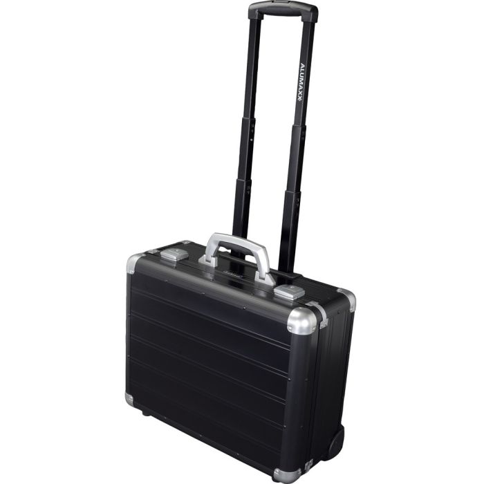 Valise en aluminium, Noir