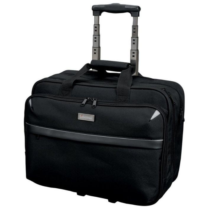 200 CD CASE TROLLEY BLACK - Valise Rangement 200 CD avec Trolley