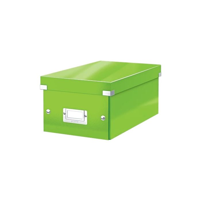 Boite de rangement WOW pour DVD - Vert : LEITZ