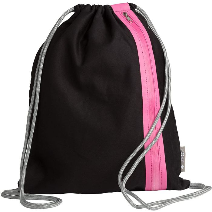 Sac de Sport avec cordon Noir Rose PAGNA Go CITASAC
