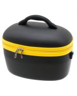 DAVIDT'S : Vanity case en plastique rigide Noir Jaune  267149-15