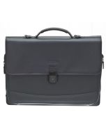 MEANDMY : Attaché-Case en cuir - MANAGER Noir 23011