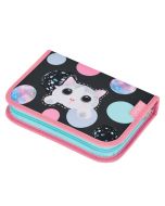 Étui scolaire Chaton - Rose - 42 pièces EBERHARD FABER