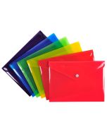 Pochette enveloppe perforée Exacompta - fermeture velcro - A4