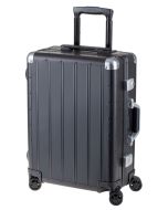 Valise de voyage avec 4 roulettes - Aluminium - Noir Mat : ALUMAXX Modèle