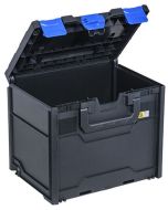 Boîte de rangement - 396 x 296 x 340 mm - Noir/Bleu ALLIT EuroPlus MetaBox 340