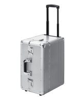 49027 MEANDMY : Valise de pilote avec trolley en aluminium - AKTO Argent (Bagage 49027)