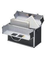 MEANDMY 49036  Valise de pilote en aluminium - DIAMANT Noir Alu