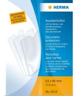 HERMA : Etui de protection pour document 63 x 90 mm 5010