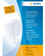 HERMA : Etui de protection pour document A7 80 x 115 mm 5016 