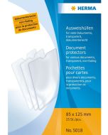 HERMA : Etui de protection pour document 85 x 125 mm 5018