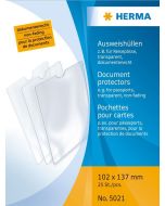 HERMA : Etui de protection pour document 102 x 137 mm 5021