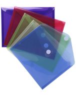 Lot de 5 Pochettes Enveloppes avec velcro - A5 240 x 180 mm : EXACOMPTA Modèle