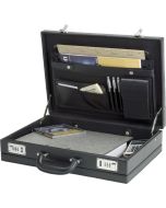 92300 ALASSIO : Attaché-case en simili-cuir - PONTE Noir 