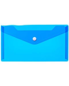 Pochette enveloppe DL à bouton-pression - Transparente HERMA