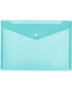 Pochette enveloppe DL à bouton-pression - Transparente HERMA