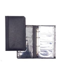 MEANDMY : Classeur en cuir pour 120 cartes de visites 20701