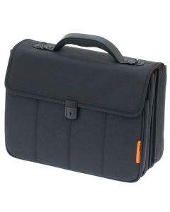 MEANDMY : Attaché-Case en cuir - MANAGER Noir 23011