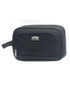 DAVIDT'S 269200-01 : Trousse de toilette en toile -  Noir