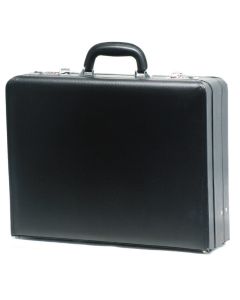 282243 DAVIDT'S : Attaché-case en simili-cuir - Noir