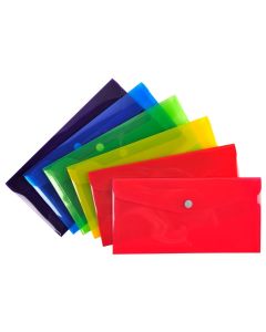 Pochettes enveloppes - DL 230 x 120 mm - Assortiment EXACOMPTA Iderama