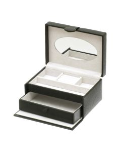 DAVIDT'S : Boite à bijoux Essentials - Noir 355110-01