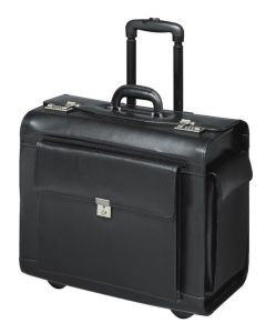 Grande Valise de pilote avec Trolley en simili-cuir XXL MEANDMY 38500 Image