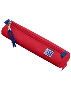 Petite Trousse ronde pour stylos - Rouge OXFORD