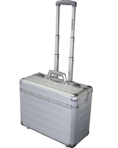 Valise de pilote avec trolley en aluminium DISCOVERY d'ALUMAXX 45162