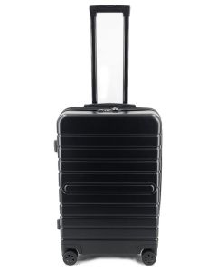 Valise avec 4 roulettes en ABS - Taille M - Noir : JSA