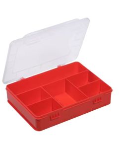 Boîte d' assortiment - 6 compartiments - Rouge : EuroPlus Basic image