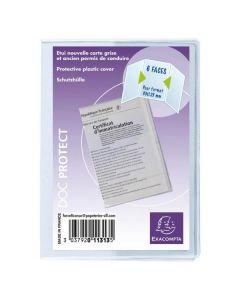 Etuis pour Carte grise - 85 x 125 mm Exacompta 5383E