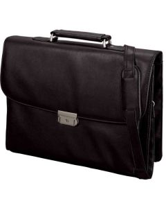 ALASSIO : Porte-documents en simili-cuir - Noir CANTANA 92434