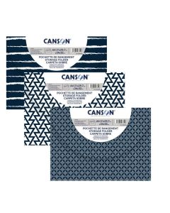 Photo CANSON : Chemise à dessin en plastique - Format 370 x 470 mm