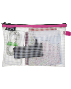 Image Pochette imperméable - Taille M - Transparent / Rose LEITZ WOW Traveller