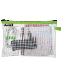 Image Pochette imperméable - Taille M - Transparent / Vert LEITZ WOW Traveller