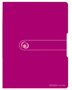 Photo HERLITZ : Porte-bloc chemise easy orga to go A4 Fuchsia 11226628