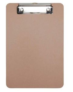 Image Porte-bloc en bois A5 - 160 x 240 mm MAUL Pince pour feuilles