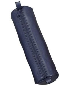 Photo ALASSIO : Trousse pour stylos en cuir - Bleu 43139