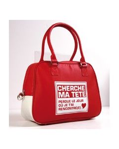 88687C CLAIREFONTAINE : Sac de Bowling - Passionnément - Rouge