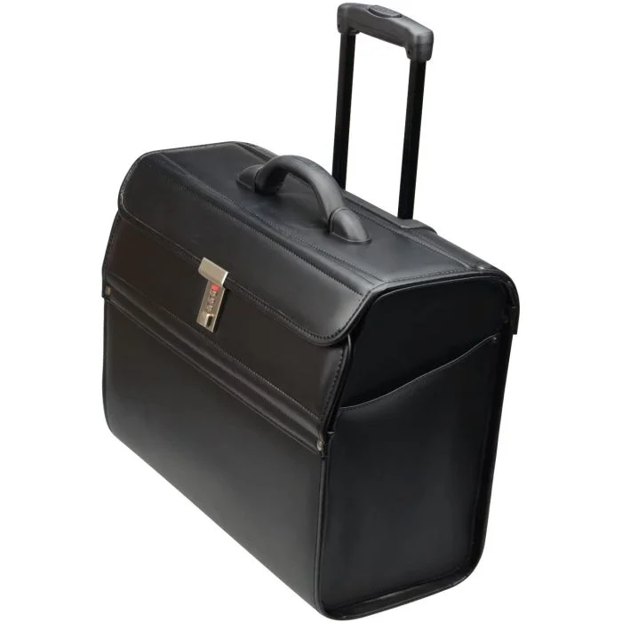 Pilot Case avec Trolley Simili-cuir ALASSIO MONDO CITASAC